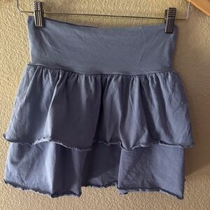 H&M Blue Ruffled Girls Skirt